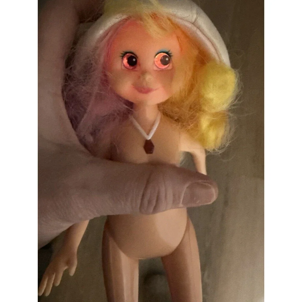 Vintage KINDLES Doll Lady of Light #5403 Rare Lights Up READ millennial toy